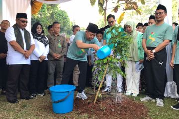 Kemenag tanam 50 ribu lebih pohon di pesantren di Jabodetabek