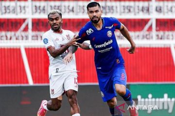 Arema FC kandaskan perlawanan Malut United