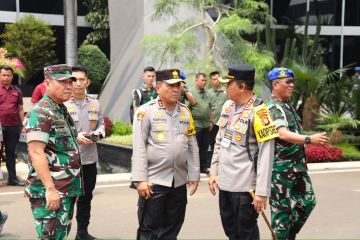 TNI-Polri sterilisasi Gedung MPR jelang pelantikan presiden dan wapres