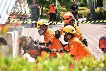 Jelang pelantikan Presiden, Basarnas gelar simulasi penanganan bencana