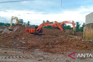 BPBD Aceh Tamiang kebut perbaikan tanggul jebol cegah banjir susulan