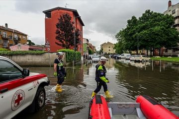 Badai hebat picu banjir bandang di wilayah utara Italia, satu tewas