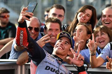 Marc Marquez ingin sapu bersih tiga balapan tersisa