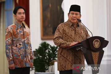 Prabowo umumkan nama kabinetnya adalah Kabinet Merah Putih