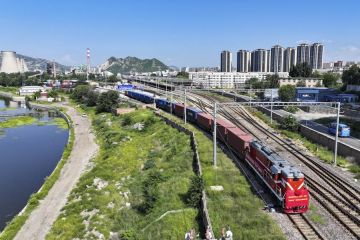 Transportasi kargo via jalur kereta China naik pada Q3 2024