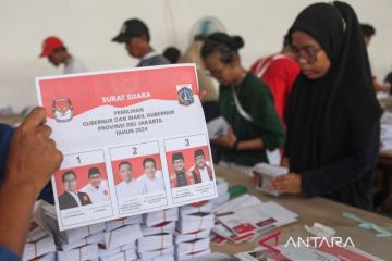 KPU DKI Jakarta siapkan 8.425.775 surat suara untuk pilkada