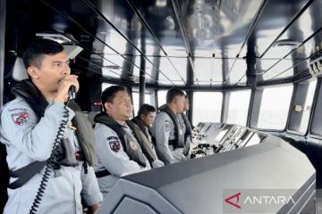 Bakamla kembali usir kapal "coast guard" China di Laut Natuna Utara