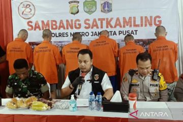 Polisi tangkap enam tersangka kasus tawuran di Cempaka Putih Jakpus