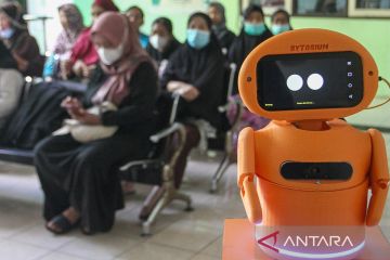 Puskesmas Dinoyo, Malang, manfaatkan teknologi robotik Artificial Intelegence untuk bantu layani pasien