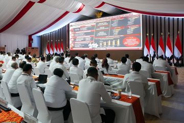 Kapolri beri materi strategi pemberantasan korupsi di retret