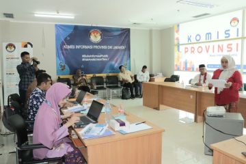 KI DKI soroti kelengkapan informasi 19 PPID di Presentasi E-Monev