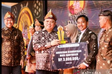 Pemkab Muba beri penghargaan kepada pelestari seni dan budaya