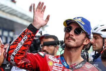 Bagnaia rebut pole GP Thailand dan cetak rekor baru