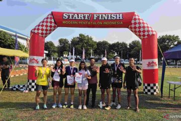 Jawa Barat dominasi Kejurnas MPI Laser Run 2024