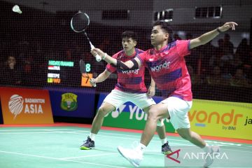 Ganda putra Indonesia juara Indonesia International Challenge 2024