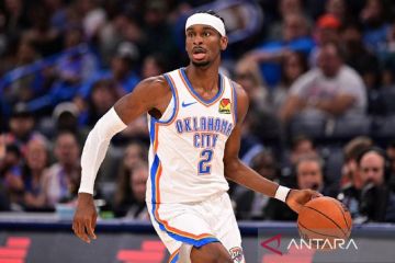 Gilgeous-Alexander cetak 35 poin, Thunder hantam Hawks 128-104