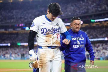 Dodgers umumkan Shohei Ohtani sukses menjalani operasi pada bahunya