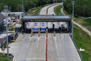 Tol Kuala Tanjung-Tebing Tinggi-Parapat seksi 3 segera dikenakan tarif