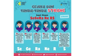 Pakar neurologi ajak warga kenali gejala stroke lewat "SeGeRa Ke RS" 