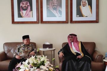 Menko PM kunjungi Kedubes Arab Saudi bahas peningkatan kerja sama