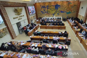 Komnas HAM saat rapat di DPR usulkan empat RUU masuk Prolegnas 2025