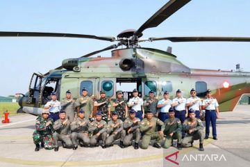 TNI AU kirim helikopter Caracal untuk evakuasi korban bencana Filipina