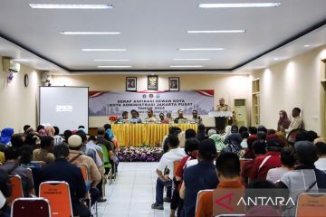 Pemkot Jakpus gandeng dewan kota untuk serap aspirasi warga