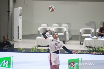 DPUPR Semen Grobogan hajar Yuso Yogyakarta tiga set langsung, 3-0