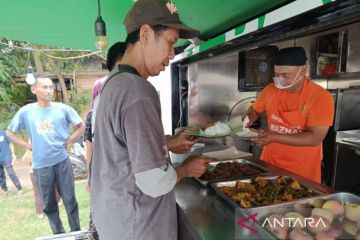 Baznas salurkan 2.500 paket makanan untuk penuhi gizi mustahik di Depok