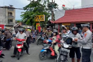 Hari pertama Operasi Zebra 2024, Polres Tarakan tindak 50 pelanggar