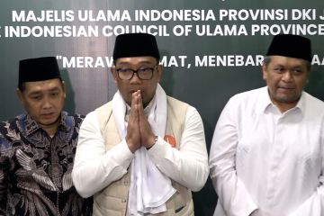 Ridwan Kamil temui tokoh agama MUI Jakarta untuk dengar aspirasi