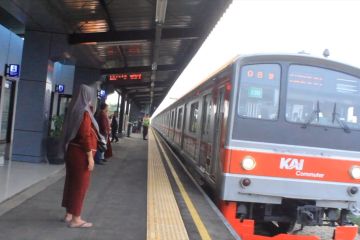 Stasiun Pondok Rajeg kembali beroperasi, uji coba layani 24 perjalanan