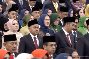 Berbagai warna semangat baru para anggota parlemen usai resmi dilantik