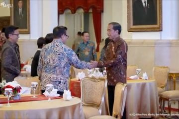 Jelang purnatugas, Jokowi pamit dan mohon maaf kepada jajaran menteri