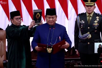 Pelantikan Prabowo-Gibran dongkrak indeks kepercayaan industri