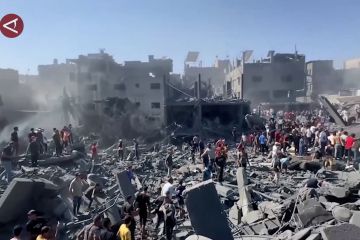 Krisis kemanusiaan pasca setahun konflik Gaza