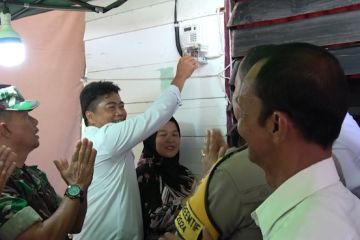 2.786 Warga Sumbar dapat pemasangan listrik gratis dari PLN