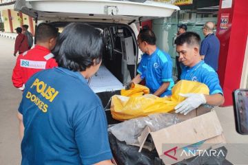 RS Polri terima 12 kantong jenazah korban kebakaran pabrik di Bekasi