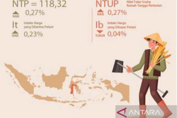 NTP Sulsel per Oktober 2024 mengalami kenaikan 0,27 persen