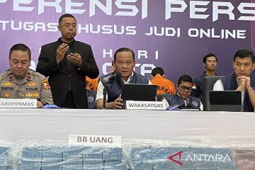 Polri komitmen berantas judi "online" selaras dengan Astacita