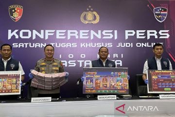 Polri tangkap tiga tersangka baru judi daring dikendalikan WN China