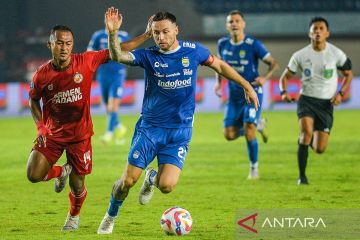 Laga Persib lawan Bali United resmi ditunda