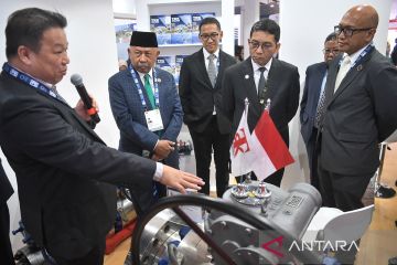 Pembukaan Paviliun Indonesia pada Abu Dhabi International Petroleum Exhibition & Conference 2024