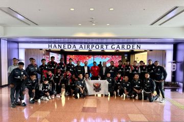 Timnas U-20 tiba di Jepang untuk jalani TC Piala Asia U-20 2025