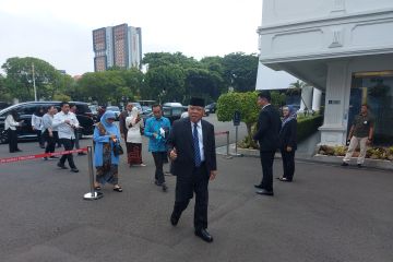 Basuki hadir di Istana Jakarta untuk dilantik jadi Kepala OIKN