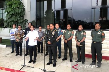 Menteri Kehutanan sowan ke Panglima minta dukungan TNI jaga hutan