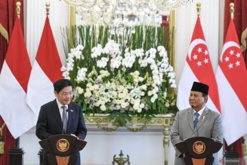 Indonesia-Singapura serukan penghentian kekerasan di Timur Tengah