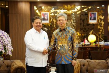 Terima kunjungan Dubes China, Airlangga bahas kerja sama blue economy