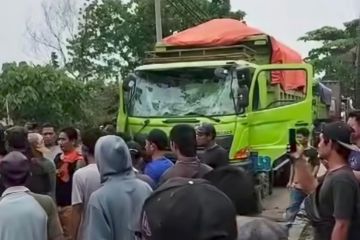 Polisi tangkap sopir truk tanah yang sebabkan kecelakaan di Tangerang