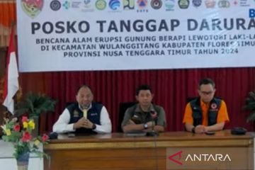 PVMBG petakan jarak jangkauan lontaran batu pijar Gunung Lewotobi